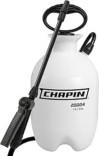 Chapin 20004 Pump Sprayer, 1-Gallon SureSpray Translucent Tank with an Easy Fill Funnel-Top Opening, Adjustable Cone Nozzle & 34" Long Reac...